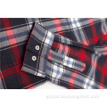 Casual Plaid Shirt Latest Design Long Sleeve Casual Plaid shirt Factory